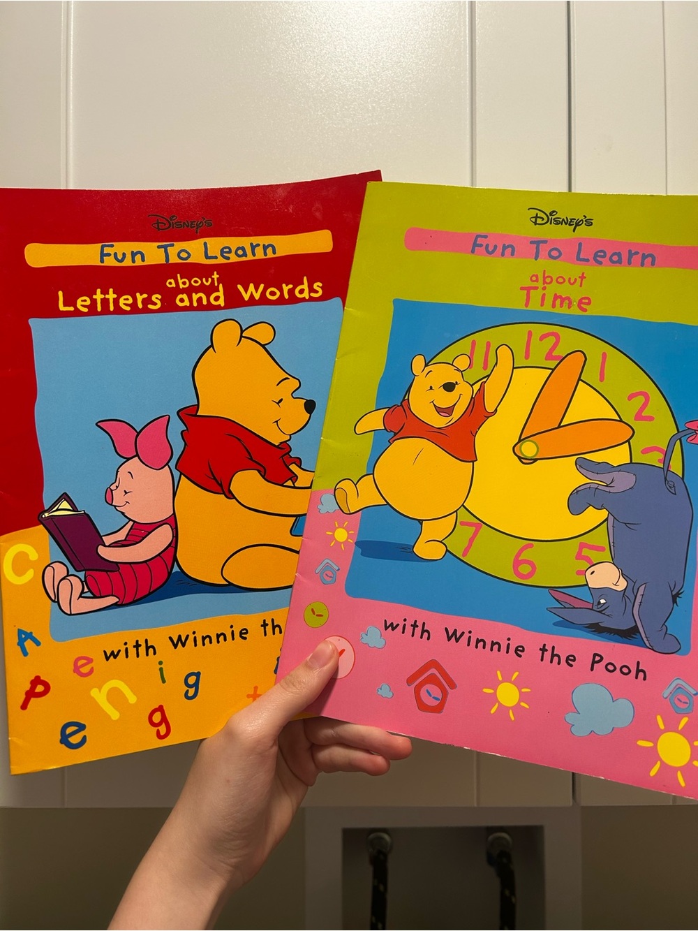 Winnie the Pooh Learning School Books